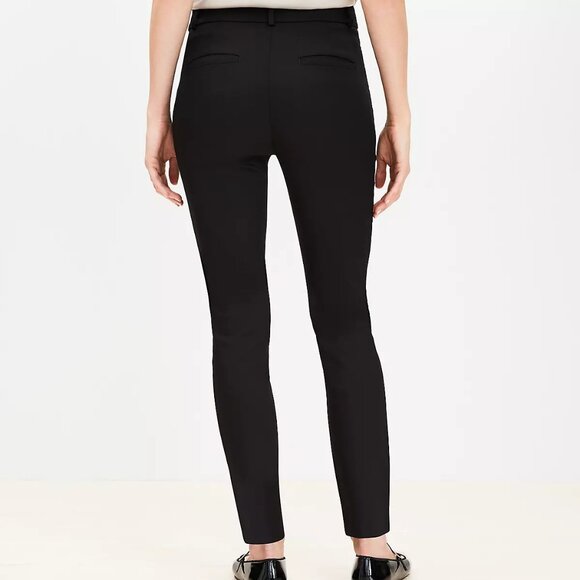 Loft Black Sutton Skinny Pants Womens Size 10 - Picture 8 of 8